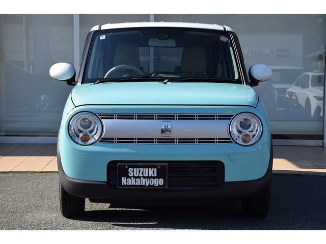 アルトラパン S カロッツェリアナビ CD&DVD&BT バックカメラ ETC フルセグTV シートヒーター レーダーブレーキサポート HIDヘッドライト オートライト 2トーンルーフ スマートキー&プッシュスタート(6枚目)