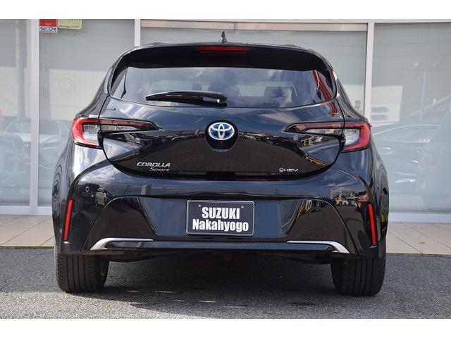 カローラスポーツ ハイブリッドG Z メーカーナビ パノラミックビューモニター ドライブレコーダー ETC2.0 電動パーキング シートヒーター レーダークルーズ LEDヘッドライト オートライト トヨタセーフティーセンス 18インチAW(9枚目)