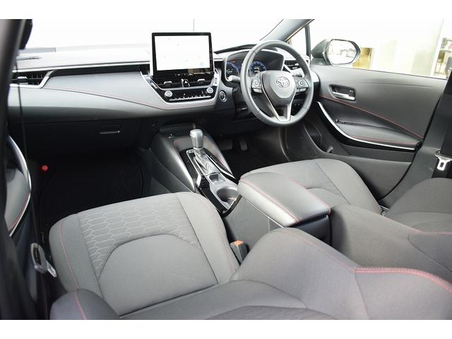 カローラスポーツ ハイブリッドG Z メーカーナビ パノラミックビューモニター ドライブレコーダー ETC2.0 電動パーキング シートヒーター レーダークルーズ LEDヘッドライト オートライト トヨタセーフティーセンス 18インチAW(11枚目)