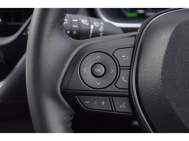 カローラスポーツ ハイブリッドG Z メーカーナビ パノラミックビューモニター ドライブレコーダー ETC2.0 電動パーキング シートヒーター レーダークルーズ LEDヘッドライト オートライト トヨタセーフティーセンス 18インチAW(21枚目)