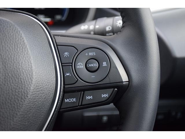 カローラスポーツ ハイブリッドG Z メーカーナビ パノラミックビューモニター ドライブレコーダー ETC2.0 電動パーキング シートヒーター レーダークルーズ LEDヘッドライト オートライト トヨタセーフティーセンス 18インチAW(22枚目)