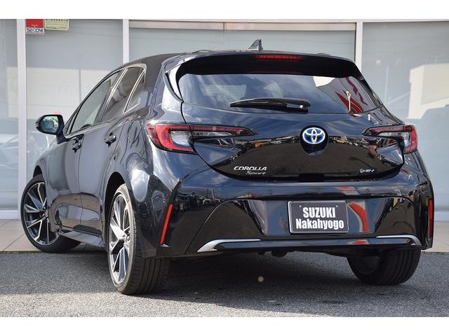 カローラスポーツ ハイブリッドG Z メーカーナビ パノラミックビューモニター ドライブレコーダー ETC2.0 電動パーキング シートヒーター レーダークルーズ LEDヘッドライト オートライト トヨタセーフティーセンス 18インチAW(32枚目)