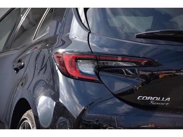 カローラスポーツ ハイブリッドG Z メーカーナビ パノラミックビューモニター ドライブレコーダー ETC2.0 電動パーキング シートヒーター レーダークルーズ LEDヘッドライト オートライト トヨタセーフティーセンス 18インチAW(34枚目)