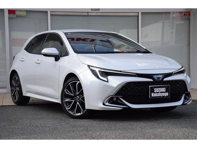 カローラスポーツ ハイブリッドG Z メーカーナビ パノラミックビューモニター ドライブレコーダー ETC2.0 電動パーキング シートヒーター レーダークルーズ LEDヘッドライト オートライト トヨタセーフティーセンス 18インチAW(2枚目)