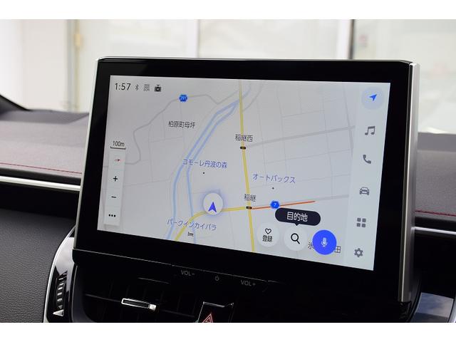 カローラスポーツ ハイブリッドG Z メーカーナビ パノラミックビューモニター ドライブレコーダー ETC2.0 電動パーキング シートヒーター レーダークルーズ LEDヘッドライト オートライト トヨタセーフティーセンス 18インチAW(4枚目)