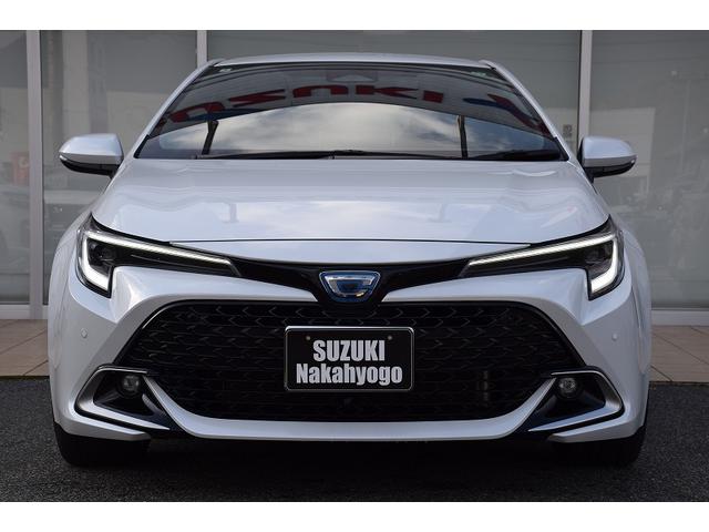 カローラスポーツ ハイブリッドG Z メーカーナビ パノラミックビューモニター ドライブレコーダー ETC2.0 電動パーキング シートヒーター レーダークルーズ LEDヘッドライト オートライト トヨタセーフティーセンス 18インチAW(7枚目)