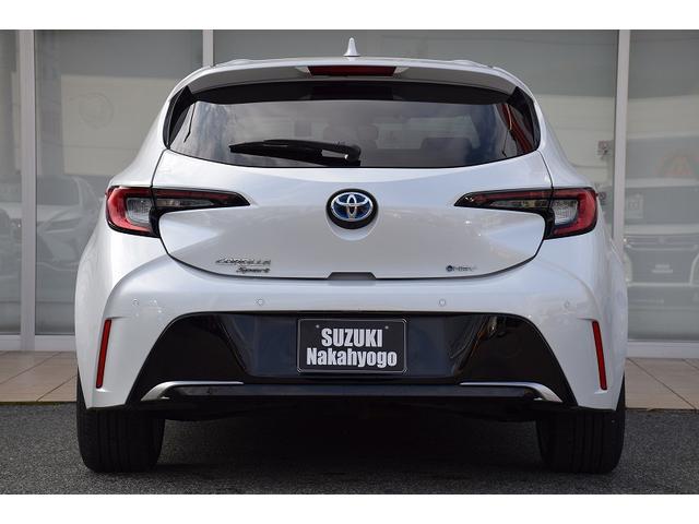 カローラスポーツ ハイブリッドG Z メーカーナビ パノラミックビューモニター ドライブレコーダー ETC2.0 電動パーキング シートヒーター レーダークルーズ LEDヘッドライト オートライト トヨタセーフティーセンス 18インチAW(9枚目)