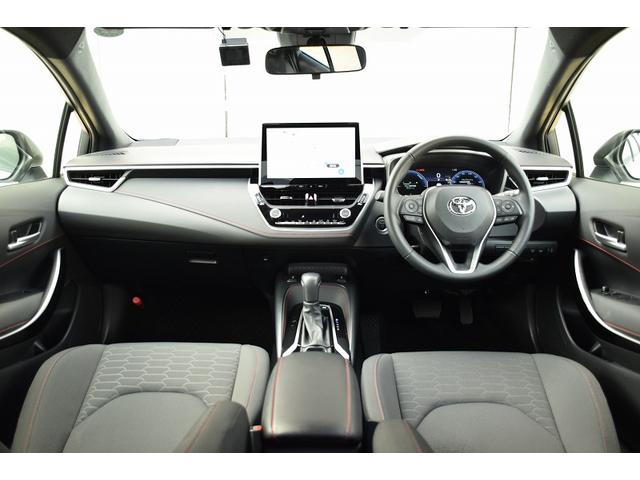 カローラスポーツ ハイブリッドG Z メーカーナビ パノラミックビューモニター ドライブレコーダー ETC2.0 電動パーキング シートヒーター レーダークルーズ LEDヘッドライト オートライト トヨタセーフティーセンス 18インチAW(11枚目)