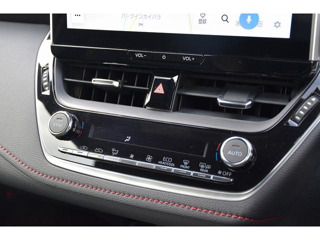 カローラスポーツ ハイブリッドG Z メーカーナビ パノラミックビューモニター ドライブレコーダー ETC2.0 電動パーキング シートヒーター レーダークルーズ LEDヘッドライト オートライト トヨタセーフティーセンス 18インチAW(18枚目)