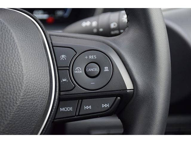 カローラスポーツ ハイブリッドG Z メーカーナビ パノラミックビューモニター ドライブレコーダー ETC2.0 電動パーキング シートヒーター レーダークルーズ LEDヘッドライト オートライト トヨタセーフティーセンス 18インチAW(23枚目)