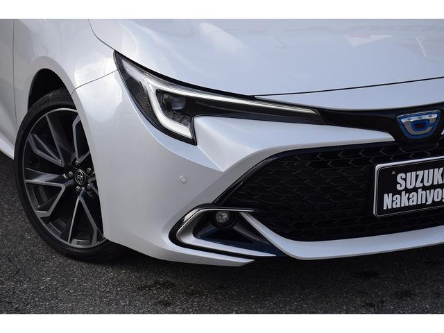 カローラスポーツ ハイブリッドG Z メーカーナビ パノラミックビューモニター ドライブレコーダー ETC2.0 電動パーキング シートヒーター レーダークルーズ LEDヘッドライト オートライト トヨタセーフティーセンス 18インチAW(27枚目)