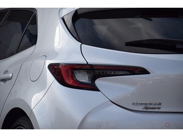 カローラスポーツ ハイブリッドG Z メーカーナビ パノラミックビューモニター ドライブレコーダー ETC2.0 電動パーキング シートヒーター レーダークルーズ LEDヘッドライト オートライト トヨタセーフティーセンス 18インチAW(33枚目)