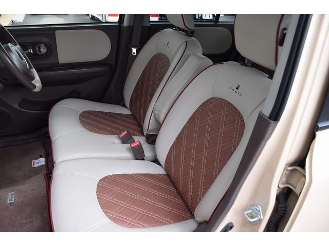 アルトラパンショコラ Ｘ　ワンオーナー　ストラーダナビ　フルセグＴＶ　ＨＩＤヘッドライト　オートライト　純正革調シート　アイドリングストップ　純正１４インチＡＷ　スマートキー＆プッシュスタート（12枚目）