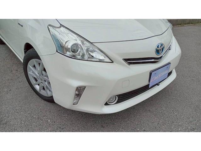 プリウスアルファ Ｓ　純正８型ＳＤ地デジナビ　Ｂｌｕｅｔｏｏｔｈ　全方位カメラ　バックカメラ　ＥＴＣ　ドライブレコーダー　ＦＯＧランプ　スマートキーｘ２　プッシュスタート（7枚目）