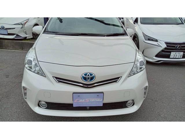 プリウスアルファ Ｓ　純正８型ＳＤ地デジナビ　Ｂｌｕｅｔｏｏｔｈ　全方位カメラ　バックカメラ　ＥＴＣ　ドライブレコーダー　ＦＯＧランプ　スマートキーｘ２　プッシュスタート（8枚目）