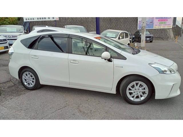 プリウスアルファ Ｓ　純正８型ＳＤ地デジナビ　Ｂｌｕｅｔｏｏｔｈ　全方位カメラ　バックカメラ　ＥＴＣ　ドライブレコーダー　ＦＯＧランプ　スマートキーｘ２　プッシュスタート（9枚目）