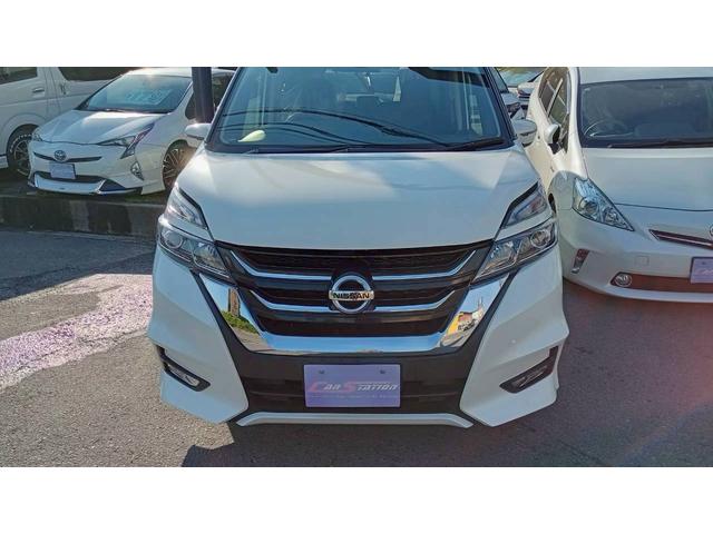 セレナ ハイウェイスターＧ　純正９型ＳＤナビ　両側電動スライドドア　ケンウッド製ルームミラー型前後ドラレコ　後席モニター　クルーズコントロール　プッシュスタート　ＥＴＣ　ＡＣ１００Ｖ　ＨＤＭＩ／ＵＳＢポート　ミラーリング対応（9枚目）