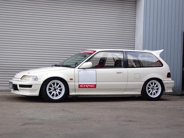 SiRII グランド B16A-VTEC カーツ1.5ウェイLSD 強化クラッチ バーディークラブSPEC2ストレートマフラー 7Pロールバー マインズECU ゼロファイターRabaul15インチ(3枚目)
