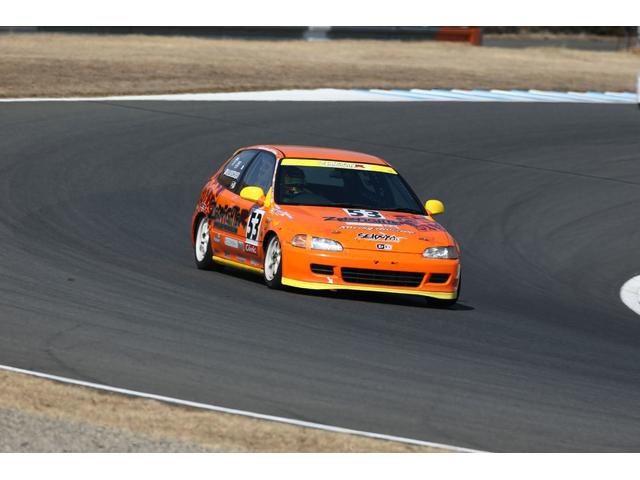 シビック ＳｉＲ　鈴鹿クラブマンレース★もてぎチャンピオンカップレース元５３号車★２０２１年鈴鹿クラブマンシリーズチャンピオン★ＪＡＦ戦Ｎ１規定★ボディフルスポット溶接★無限貫通改ロールバー★ゼロファイターＮ１車高調（7枚目）