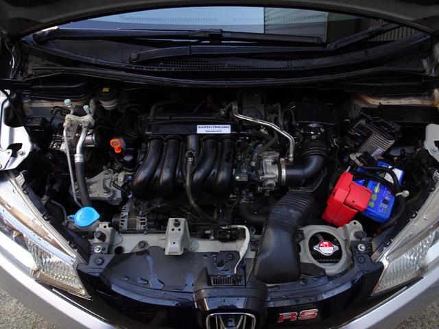フィット RS L15B-VTEC★6MT★ゼロファイターストレートマフラー★エンケイRP-F1鍛造16インチAW★17HEX貫通ナット★スタンダードサスペンション車高調★Gathersナビ★バックカメラ★LED(10枚目)