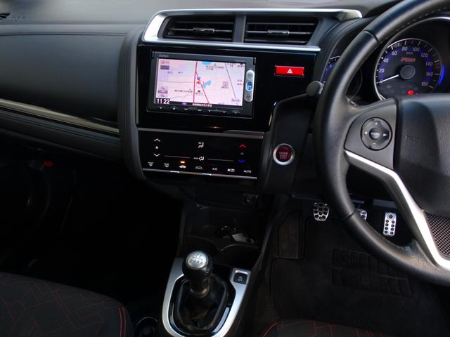 フィット RS L15B-VTEC★6MT★ゼロファイターストレートマフラー★エンケイRP-F1鍛造16インチAW★17HEX貫通ナット★スタンダードサスペンション車高調★Gathersナビ★バックカメラ★LED(20枚目)