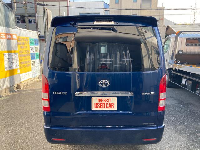 ハイエースバン 　走行距離無制限１年保証付　新品ナビ　ＴＶ　バックカメラ　新品前後ドライブレコーダー付デジタルインナーミラー　ＥＴＣ　ローダウン　社外１７インチアルミホイール（12枚目）