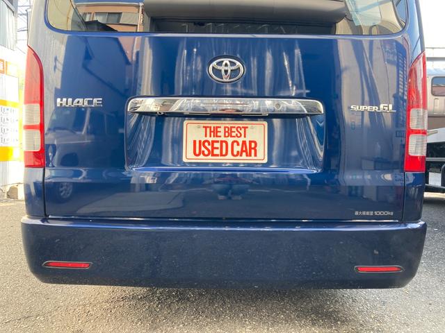 ハイエースバン 　走行距離無制限１年保証付　新品ナビ　ＴＶ　バックカメラ　新品前後ドライブレコーダー付デジタルインナーミラー　ＥＴＣ　ローダウン　社外１７インチアルミホイール（34枚目）
