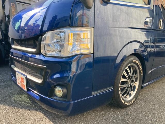 ハイエースバン 　走行距離無制限１年保証付　新品ナビ　ＴＶ　バックカメラ　新品前後ドライブレコーダー付デジタルインナーミラー　ＥＴＣ　ローダウン　社外１７インチアルミホイール（46枚目）