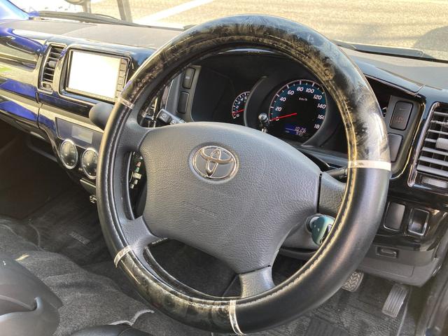 ハイエースバン 　走行距離無制限１年保証付　新品ナビ　ＴＶ　バックカメラ　新品前後ドライブレコーダー付デジタルインナーミラー　ＥＴＣ　ローダウン　社外１７インチアルミホイール（50枚目）