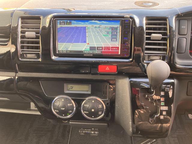 ハイエースバン 　走行距離無制限１年保証付　新品ナビ　ＴＶ　バックカメラ　新品前後ドライブレコーダー付デジタルインナーミラー　ＥＴＣ　ローダウン　社外１７インチアルミホイール（54枚目）