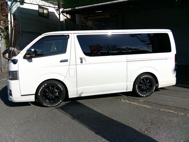 ハイエースバン スーパーＧＬ　ダークプライムＩＩ　両側電動スライドドア　プッシュスタート＆スマートキー　ＬＥＤヘッドランプ　ＡＣ１００Ｖ電源　トヨタセーフティセンス（2枚目）