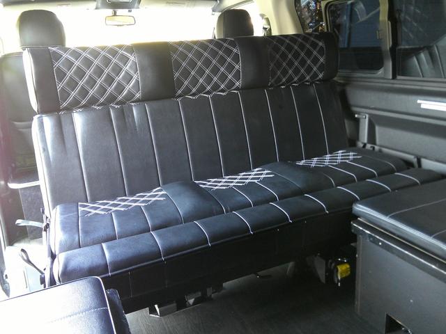 ハイエースワゴン GL 2700cc ガソリン パワースライドドア バックカメラ レボシート ベッドキット 18インチアルミ ユーザー様買い取り車両 1オーナー(36枚目)