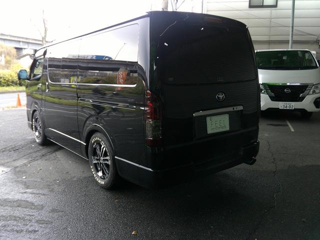 ハイエースバン スーパーＧＬ　ダークプライムＩＩ　ハイエース　．２．８ディーゼルターボ　ダークプライム２　ブラックマイカ　アルパイン　ＢＩＧ－Ｘ１１型ナビ　セカンドスライドレール　１６インチアルミ　プッシュスタート＆スマートキー（8枚目）