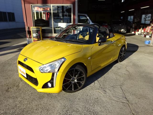 コペン ローブ ブラックインテリアパック/フルセグメモリーナビ/バケットシート/4輪ブレーキキャリパー/フルチタンマフラー/車高調/社外ECU/社外ラジエター/社外オイルクーラー/ロールケージ/オートルーフキット(4枚目)