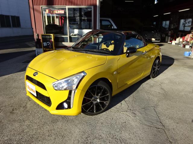 コペン ローブ ブラックインテリアパック/フルセグメモリーナビ/バケットシート/4輪ブレーキキャリパー/フルチタンマフラー/車高調/社外ECU/社外ラジエター/社外オイルクーラー/ロールケージ/オートルーフキット(5枚目)