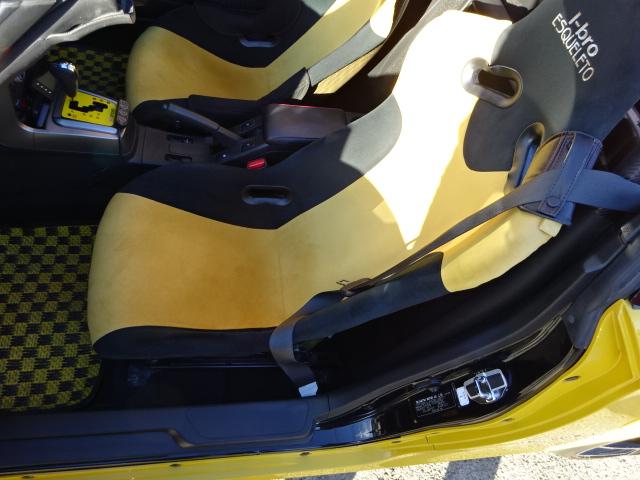 コペン ローブ ブラックインテリアパック/フルセグメモリーナビ/バケットシート/4輪ブレーキキャリパー/フルチタンマフラー/車高調/社外ECU/社外ラジエター/社外オイルクーラー/ロールケージ/オートルーフキット(34枚目)