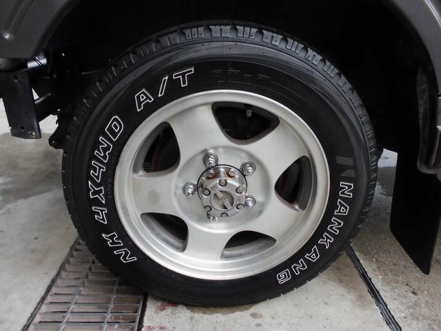 ジムニー ＦＫ　希少幌車！！ディスクブレーキ、フルトラ、メタルワークスナカミチタコ足、Ｊ’ｓワンオフ　ステンレス＆チタンチャンバーカヤバ減衰量調整式ショック、テールランプガード、クリアウィンカー（30枚目）