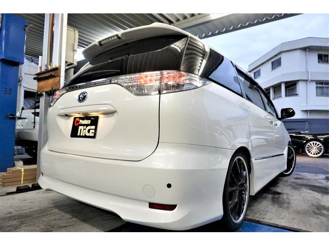 アエラスレザー20アルミ車高調サンルーフ純正ナビ後席モニタ(10枚目)
