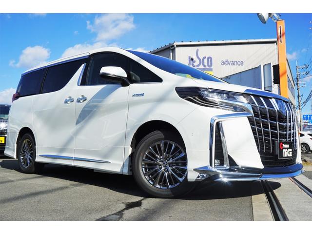 トヨタ アルファードハイブリッド １０系 エグゼクティブラウンジｓ 登録済未使用車 新品モデリスタフルエアロ サンルーフ デジタルインナーミラー ｊｂｌサウンド 衝突軽減ブレーキ 後席モニター パワーシート シートメモリー ３６０度カメラ シートヒーター