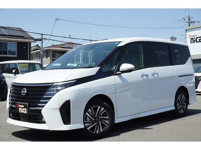 セレナ e-パワー ハイウェイスターV 登録済未使用車 プロパイロット アラウンドビューモニター インテリジェントルームミラー ハンズフリーパワースライドドア LEDヘッドライト BSM 衝突軽減ブレーキ レーダークルコン 禁煙車(69枚目)