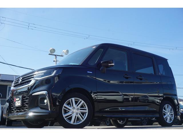 ソリオ ハイブリッドＭＺ　９インチディスプレイオーディオ　全方位モニター付きナビ　ヘッドアップディスプレイ　アダプティブクルーズコントロール　両側電動スライドドア　シートヒーター　衝突軽減ブレーキ　障害物センサー（34枚目）