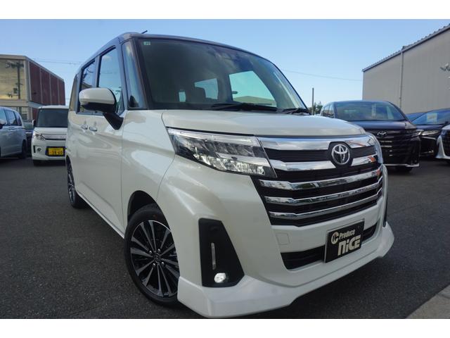 ルーミー カスタムG-T 9インチディスプレイ パノラミックビューモニター 両側パワースライドドア アダプティブクルーズコントロール ETC LEDヘッド シートヒーター 純正アルミ 衝突軽減ブレーキ 電子パーキングブレーキ(8枚目)