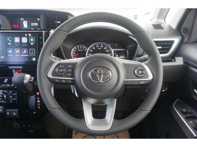 ルーミー カスタムG-T 9インチディスプレイ パノラミックビューモニター 両側パワースライドドア アダプティブクルーズコントロール ETC LEDヘッド シートヒーター 純正アルミ 衝突軽減ブレーキ 電子パーキングブレーキ(26枚目)