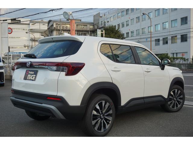 WR-V Z 登録済未使用車 LEDヘッドライト LEDフォグランプ レーダークルーズコントロール ホンダセンシング 衝突軽減ブレーキ 横滑り防止装置 オートマチックハイビーム 本革巻ステアリング(7枚目)