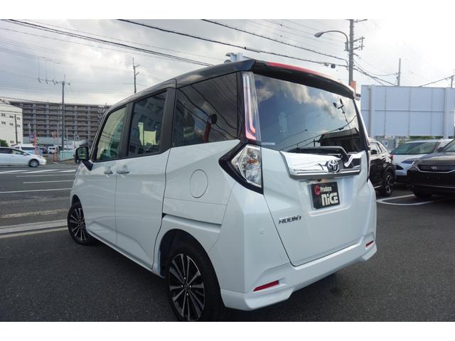 ルーミー カスタムG-T 9インチディスプレイ パノラミックビューモニター 両側パワースライドドア アダプティブクルーズコントロール LEDヘッドライト シートヒーター 純正アルミ 衝突軽減ブレーキ 電子パーキングブレーキ(10枚目)