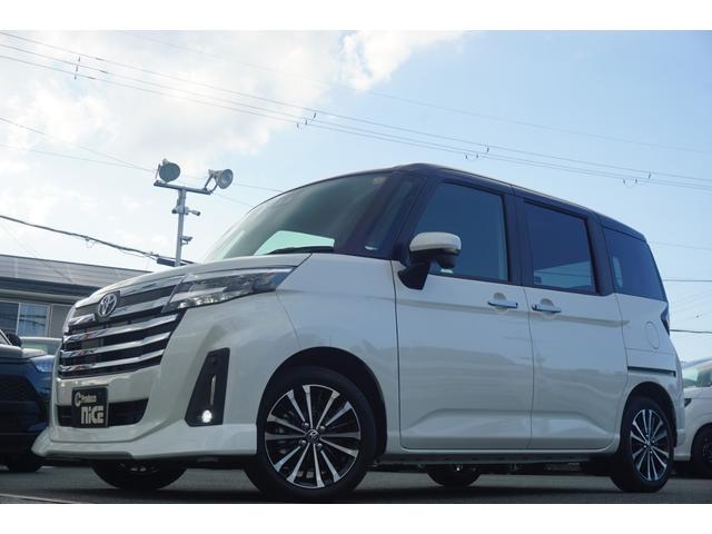 ルーミー カスタムG-T 9インチディスプレイ パノラミックビューモニター 両側パワースライドドア アダプティブクルーズコントロール LEDヘッドライト シートヒーター 純正アルミ 衝突軽減ブレーキ 電子パーキングブレーキ(33枚目)