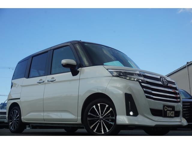 ルーミー カスタムG-T 9インチディスプレイ パノラミックビューモニター 両側パワースライドドア アダプティブクルーズコントロール LEDヘッドライト シートヒーター 純正アルミ 衝突軽減ブレーキ 電子パーキングブレーキ(35枚目)