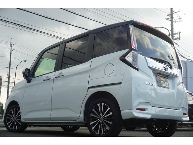 ルーミー カスタムG-T 9インチディスプレイ パノラミックビューモニター 両側パワースライドドア アダプティブクルーズコントロール LEDヘッドライト シートヒーター 純正アルミ 衝突軽減ブレーキ 電子パーキングブレーキ(36枚目)