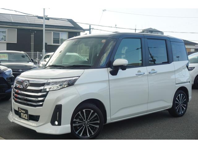 ルーミー カスタムG-T 9インチディスプレイ パノラミックビューモニター 両側パワースライドドア アダプティブクルーズコントロール LEDヘッドライト シートヒーター 純正アルミ 衝突軽減ブレーキ 電子パーキングブレーキ(60枚目)