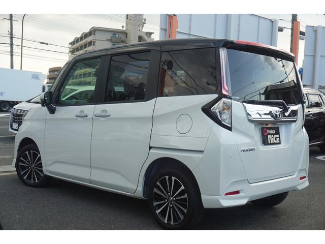 ルーミー カスタムG-T 9インチディスプレイ パノラミックビューモニター 両側パワースライドドア アダプティブクルーズコントロール LEDヘッドライト シートヒーター 純正アルミ 衝突軽減ブレーキ 電子パーキングブレーキ(63枚目)